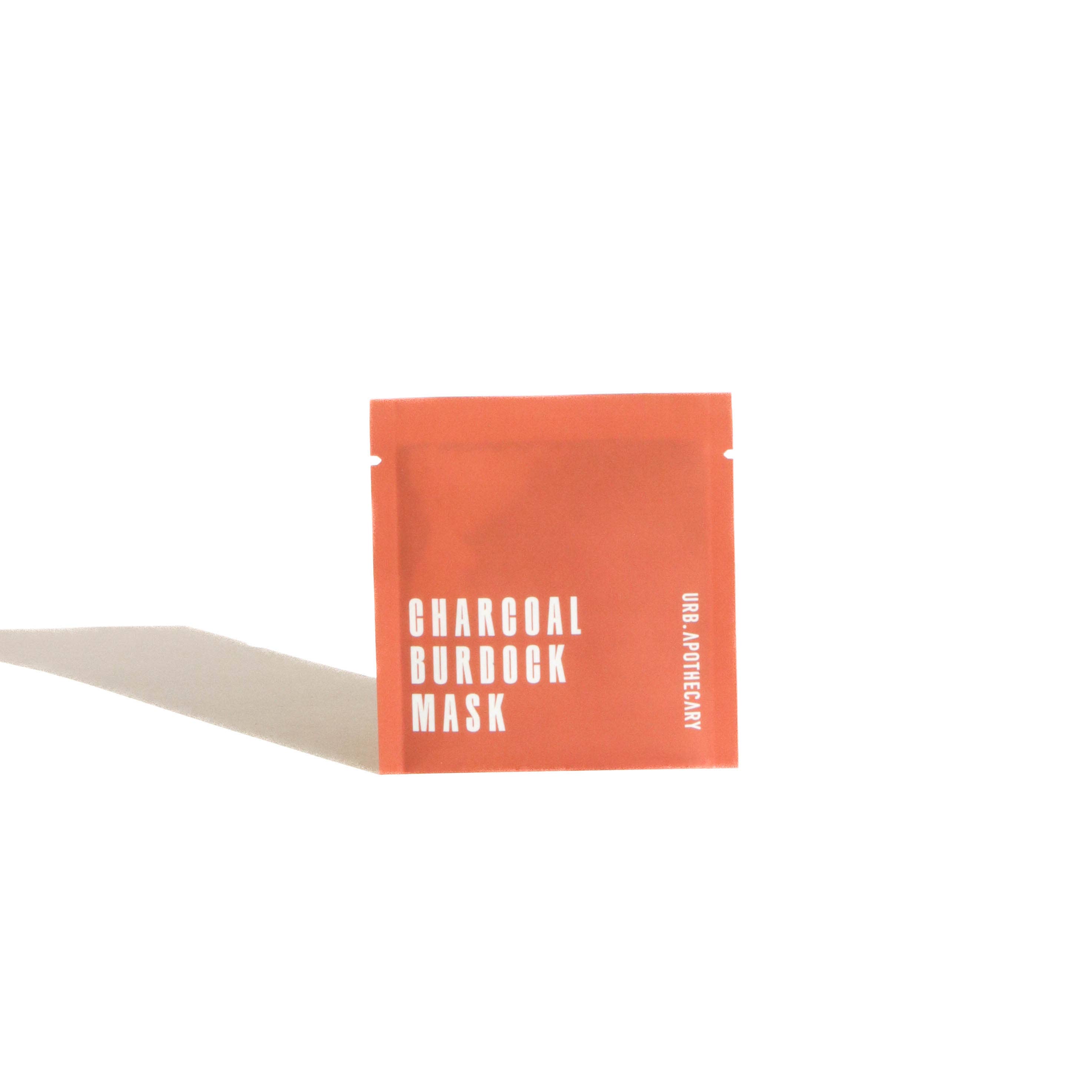 Urb Apothecary - Venta al por mayor Mascarilla - Muestra de Mascarilla de Carbón y Bardana Biodegradable2