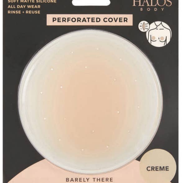 Perforated Adhesive Nipple Covers for wholesale by HALOS Body