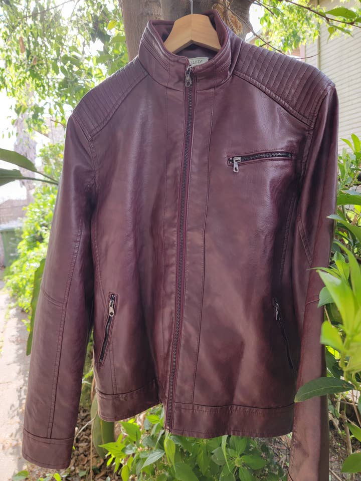 Men's Faux Leather Jacket Vegan Rebel River Phoenix for wholesale by Vegan Club