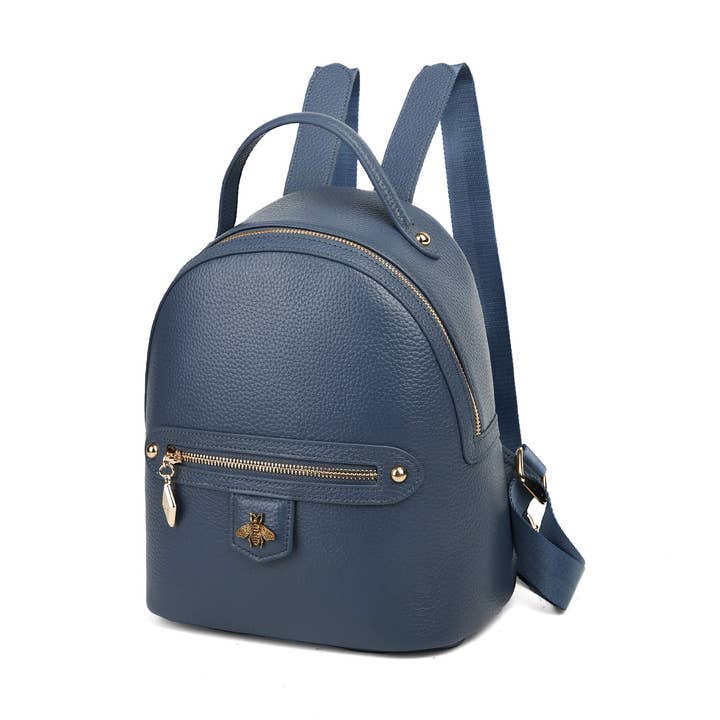 Lederrucksack C'iel Lamya Blue Bayoux für den Großhandel von C'iel