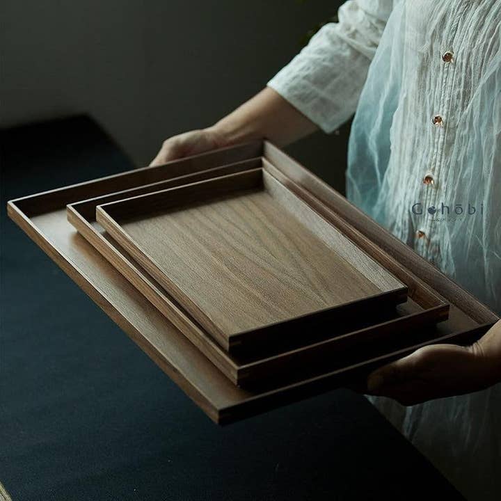 Gohobi - Wholesale Serving Tray - Gohobi Wooden Tea Trays Serving Trays Gongfu tea trays