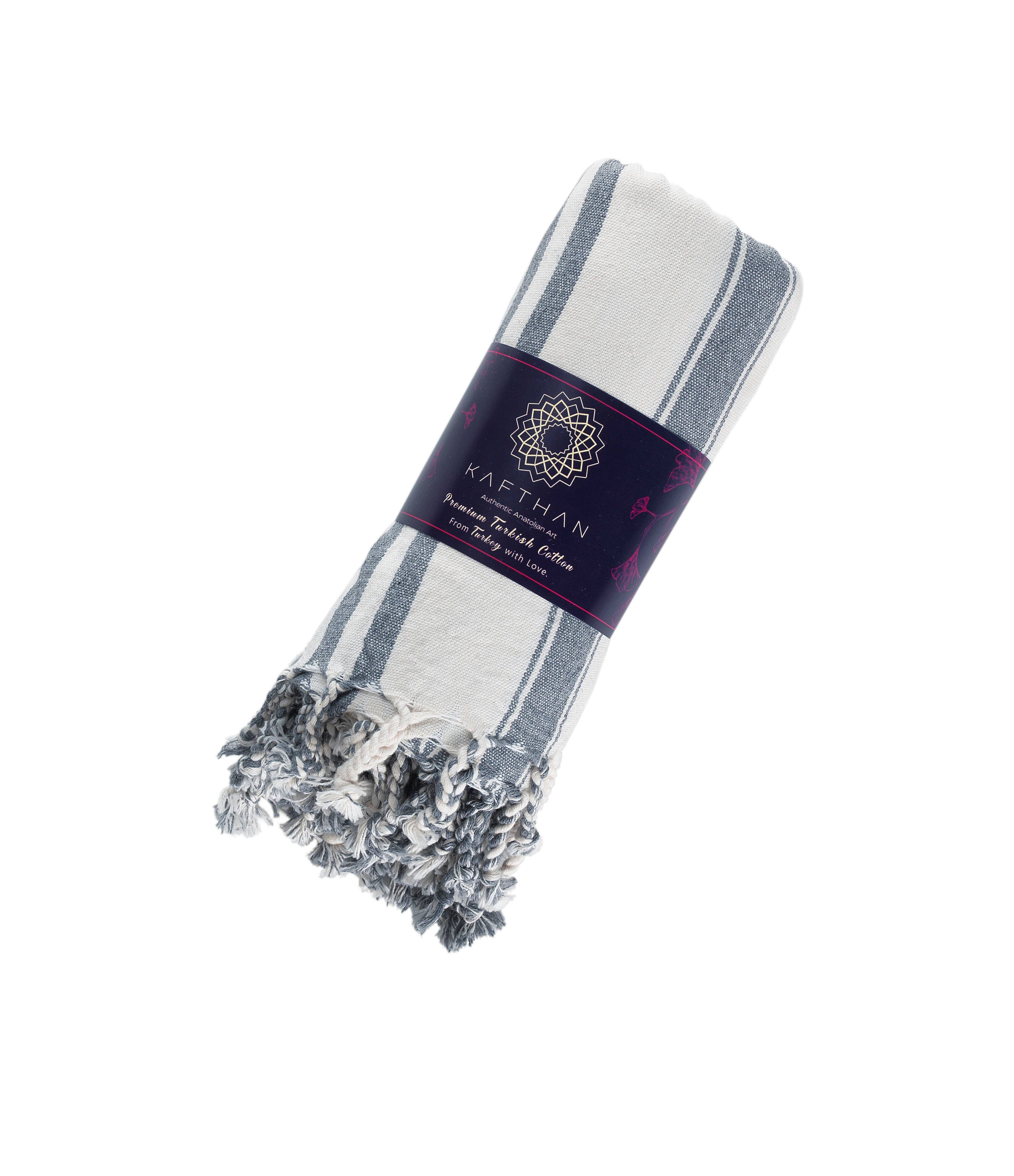 KAFTHAN - Wholesale Bath Towel - Hades Cotton Turkish Towel | Beach Towel | Christmas Gift4