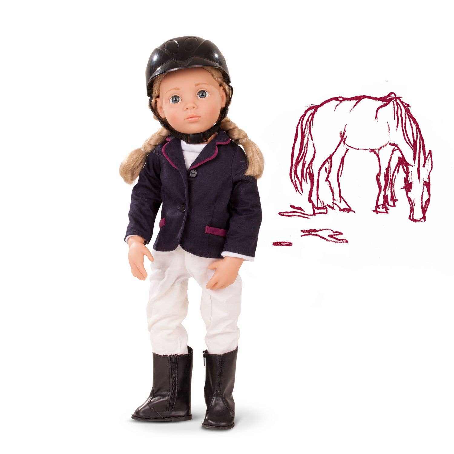 Gotz - Wholesale Doll - Kids - Happy Kidz Series Anna Horseback RIder Premium Doll XL2
