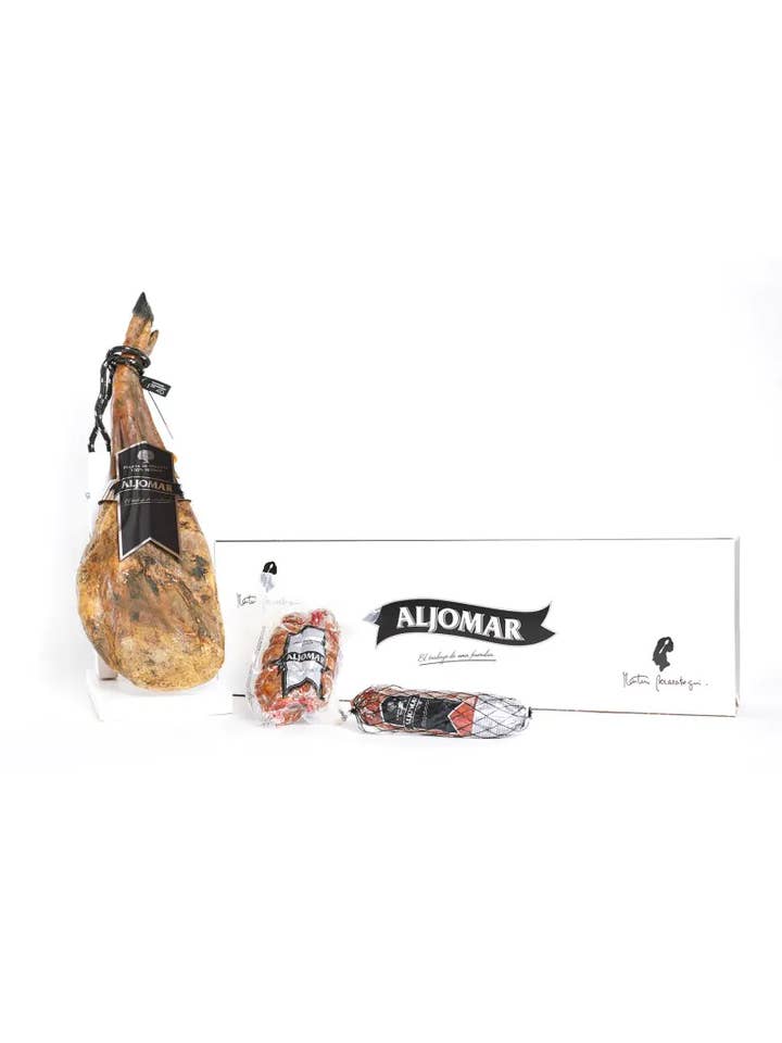 Etiqueta Negra Paleta para venta al por mayor de Jamones Aljomar