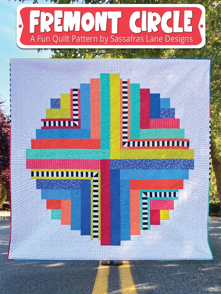 Fremont Circle Quilt Pattern for wholesale by Sassafras Lane Designs