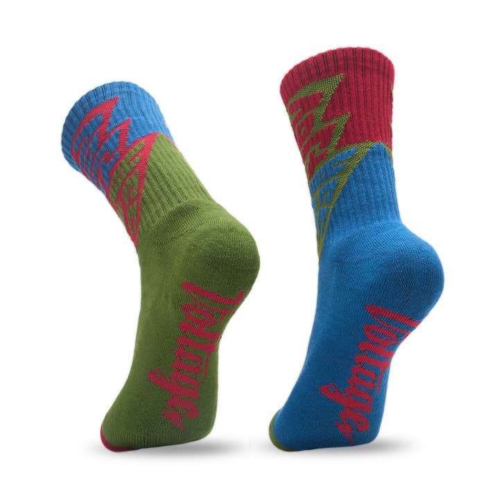 Bunney Bolt Lucky katoenen sokken met ronde hals voor wholesale door Voltage LTD