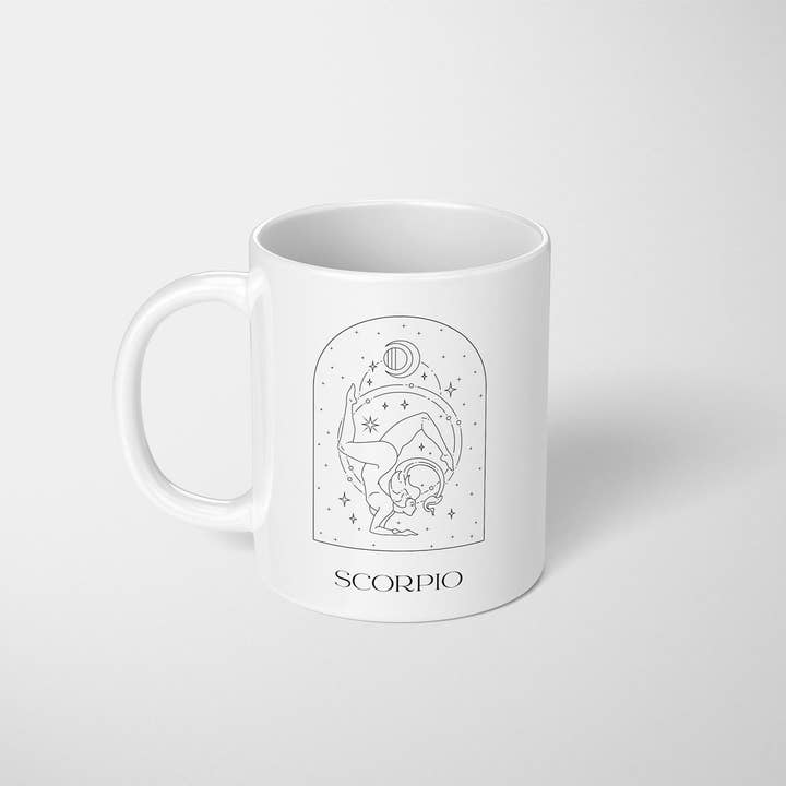 YourDay - Venta al por mayor Taza - Taza del zodiaco de Escorpio