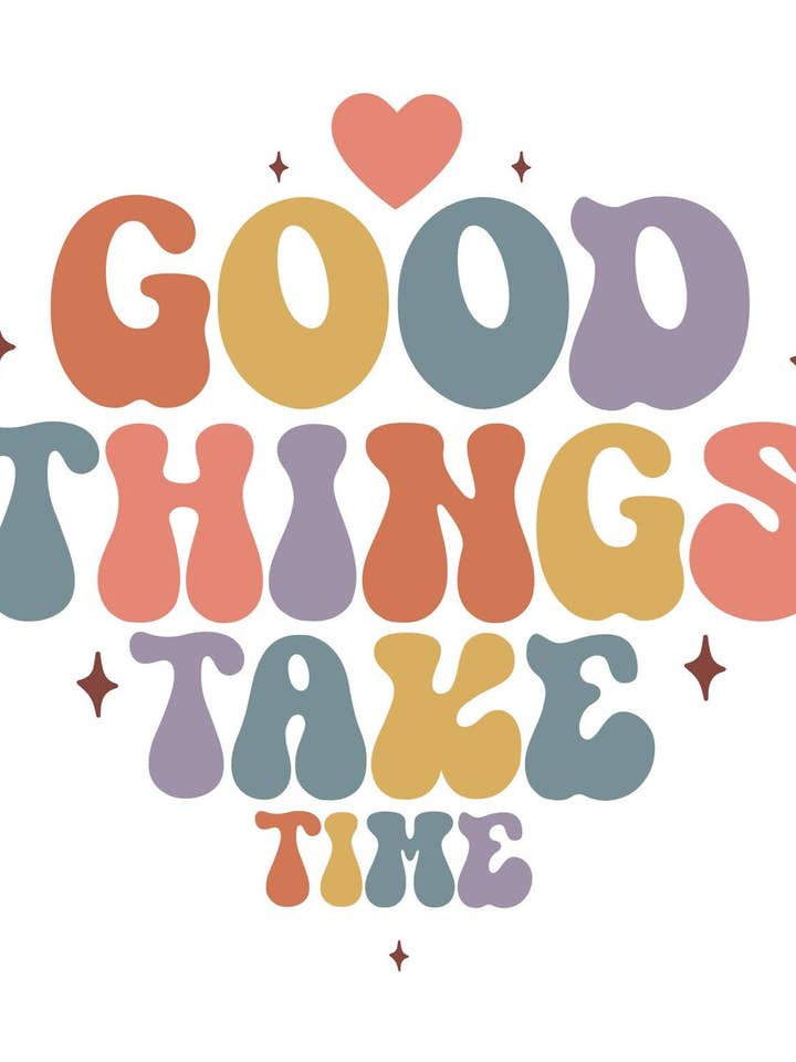 Gode ting 3in vandtæt klistermærke for engroshandel hos Ley Amber Collective