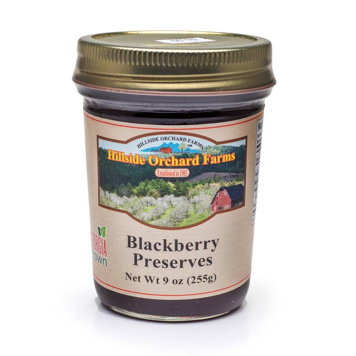 Blackberry Preserves for wholesale by Hillside Orchard Farms