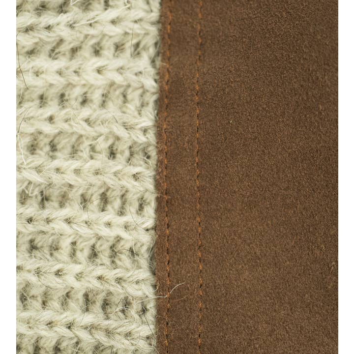 British Wool Schiettrui - Lichtgrijs voor wholesale door Mars Knitwear