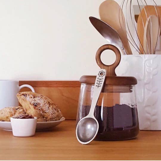 Beehive Handmade - Wholesale Kitchen Spoon - Flower Coffee Scoop
