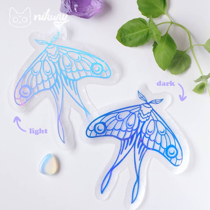 Moon Moth zonnevangersticker voor wholesale door Nikury