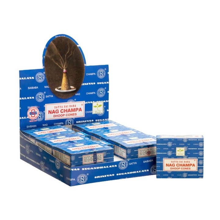 Incense Cone - Satya, Nag Champa for wholesale by Earths Elements Wholesale