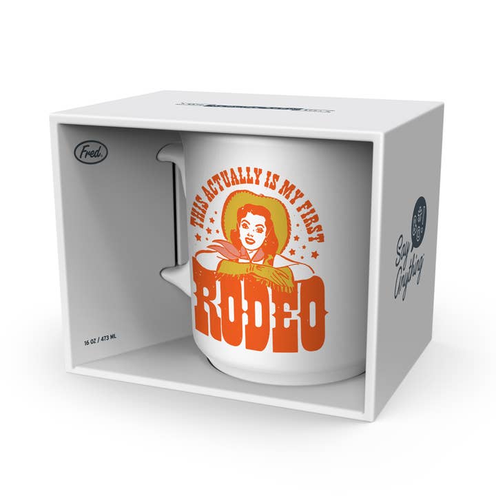 Fred & Friends - Wholesale Coffee Mug - Say Anything Mug - Rodeo