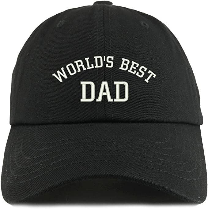 Trendy Apparel Shop - Wholesale Honkbalpet - Heren - Geborduurde zachte katoenen papahoed met laag profiel ter wereld2