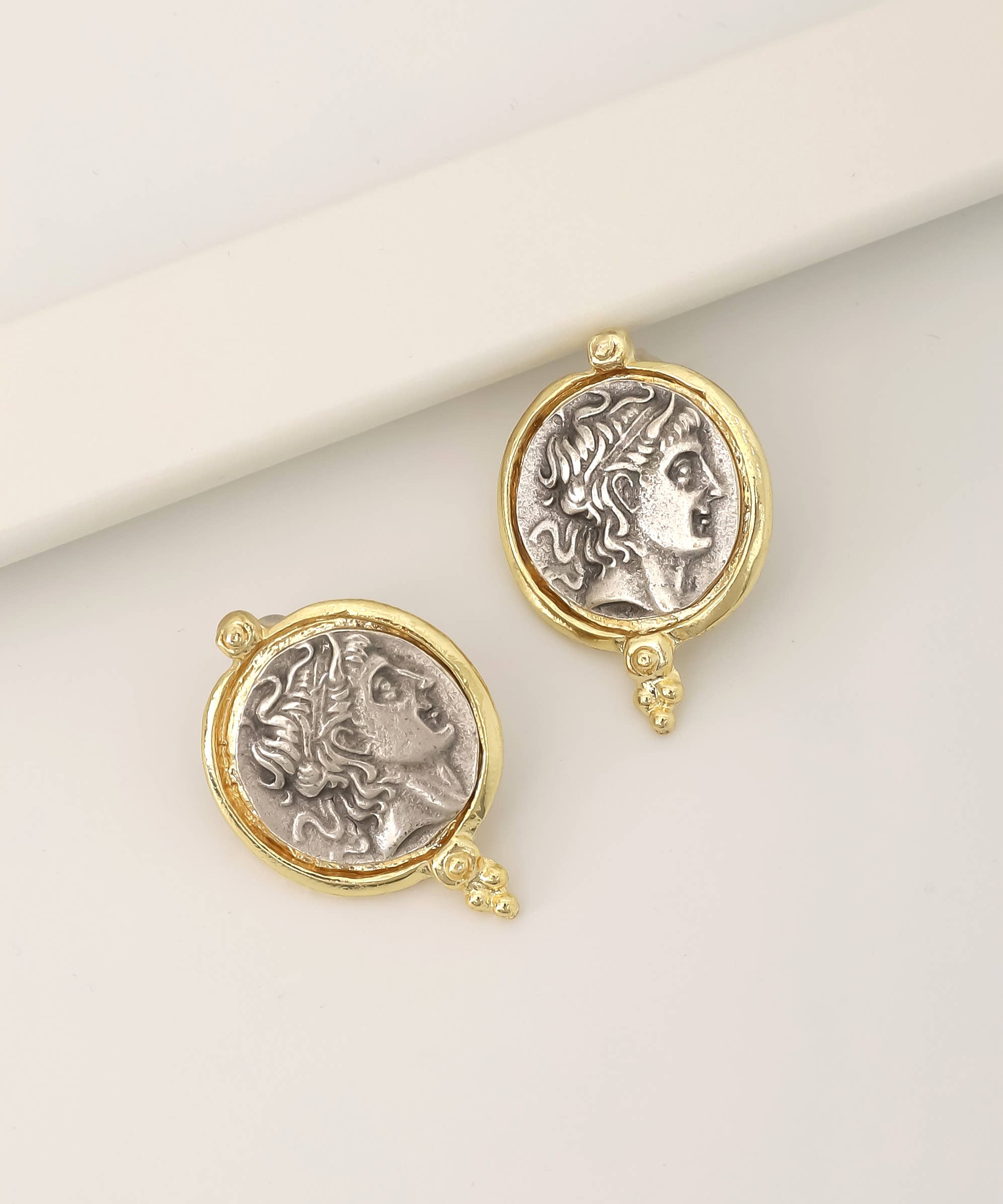 BUBU BY TEKIN SHOP - Wholesale Stud/Post Earrings - Gold And Silver Plated Ethnic Earrings0
