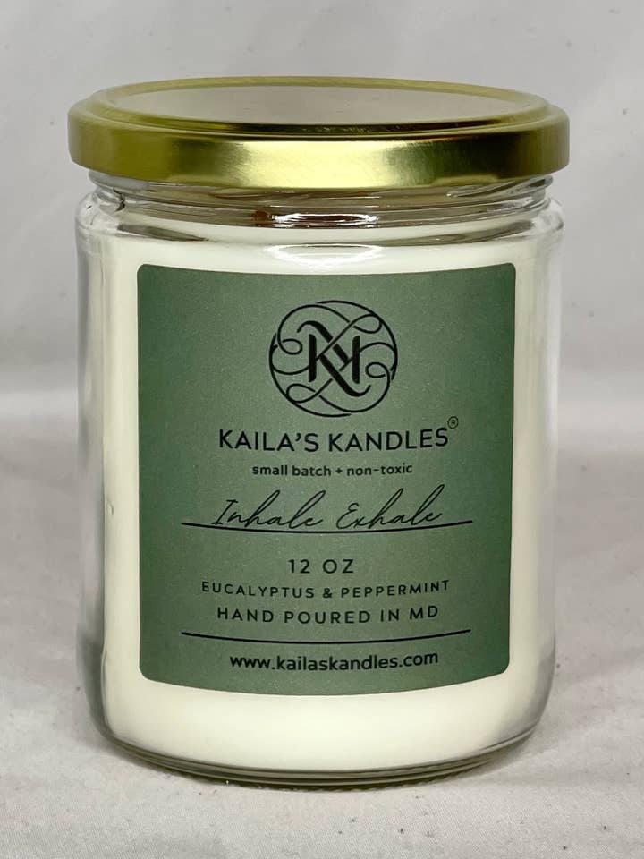 Inhale, Exhale for wholesale by Kaila's Kandles