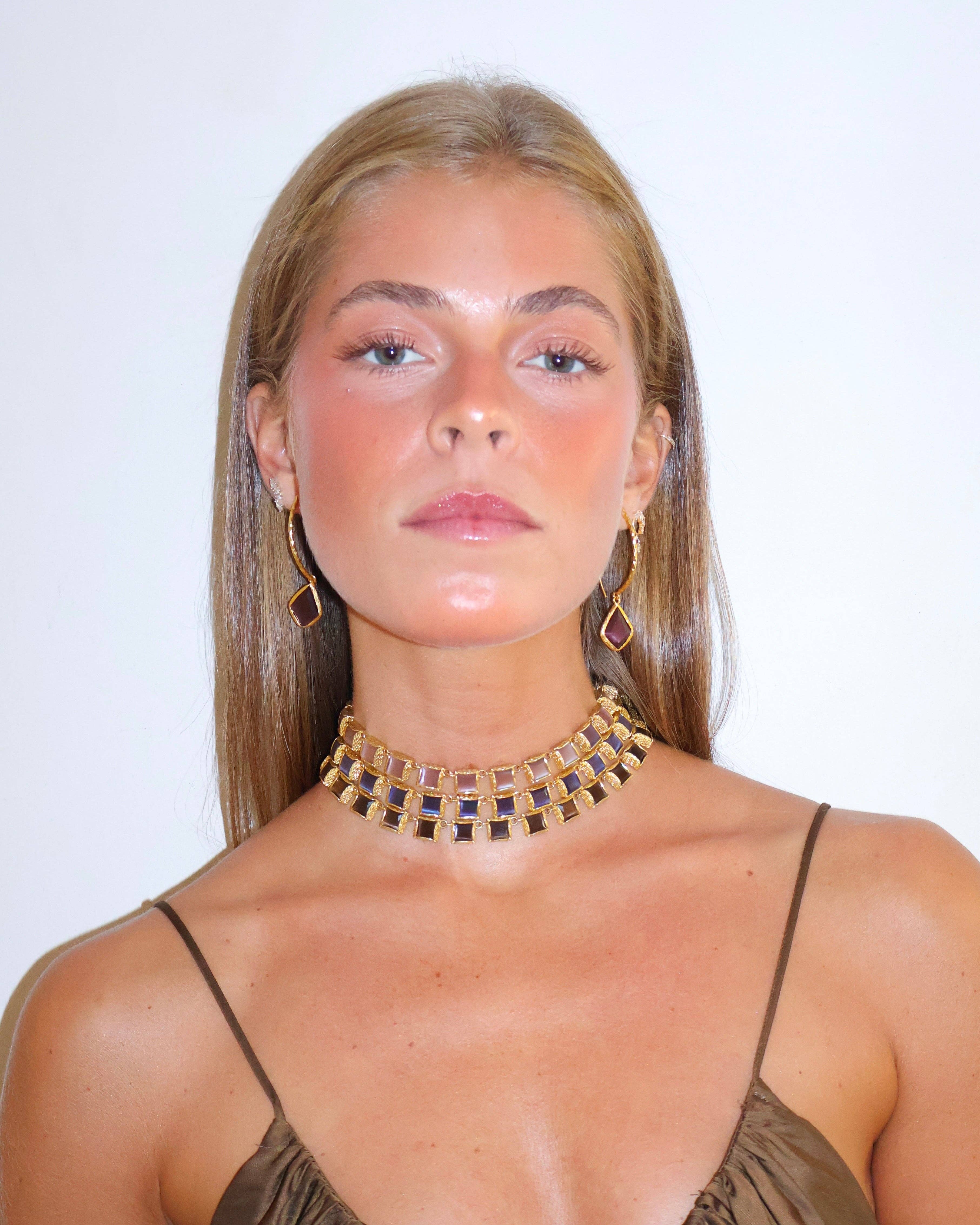 Woonder - Wholesale Choker/Collar - Triple borea choker