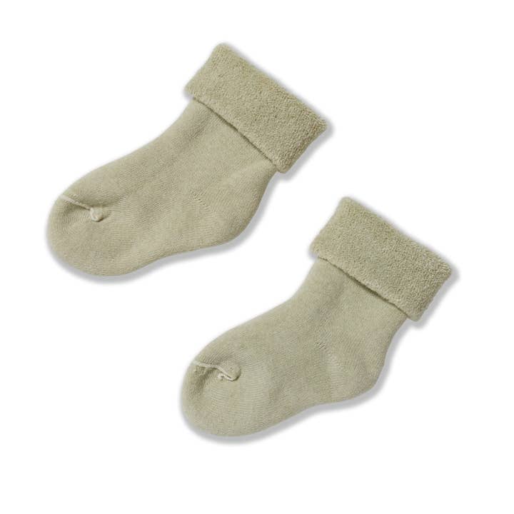Fibre for Good - Wholesale Socks - Kids - Undyed organic cotton 3 pack plain socks