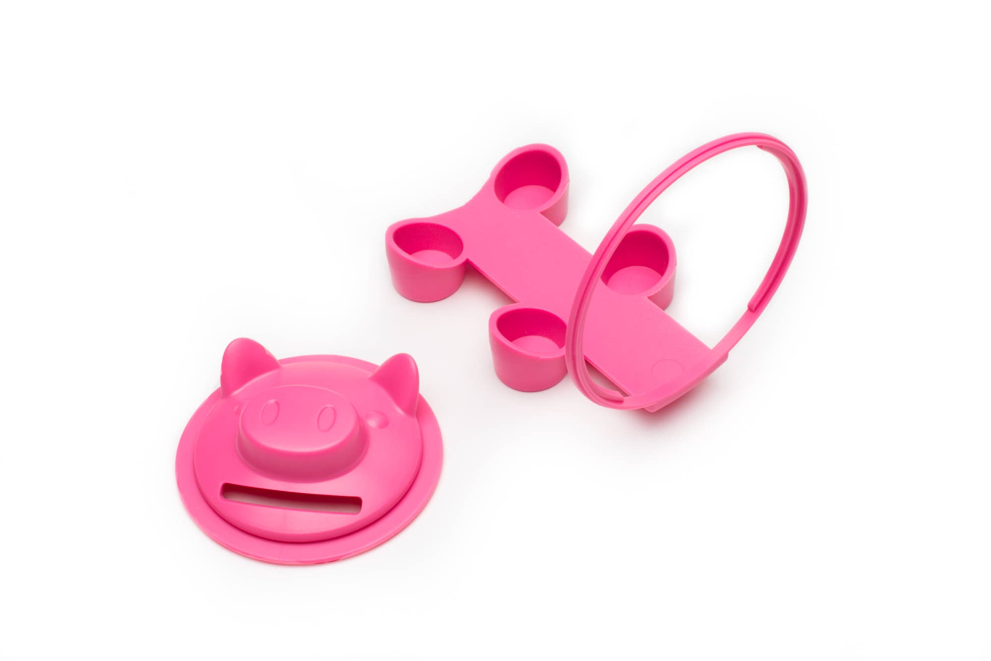 Fox Run Brands – wholesale Money/piggy bank – Jarware Pink Piggy Bank Lid for Regular Mouth Mason Jar5