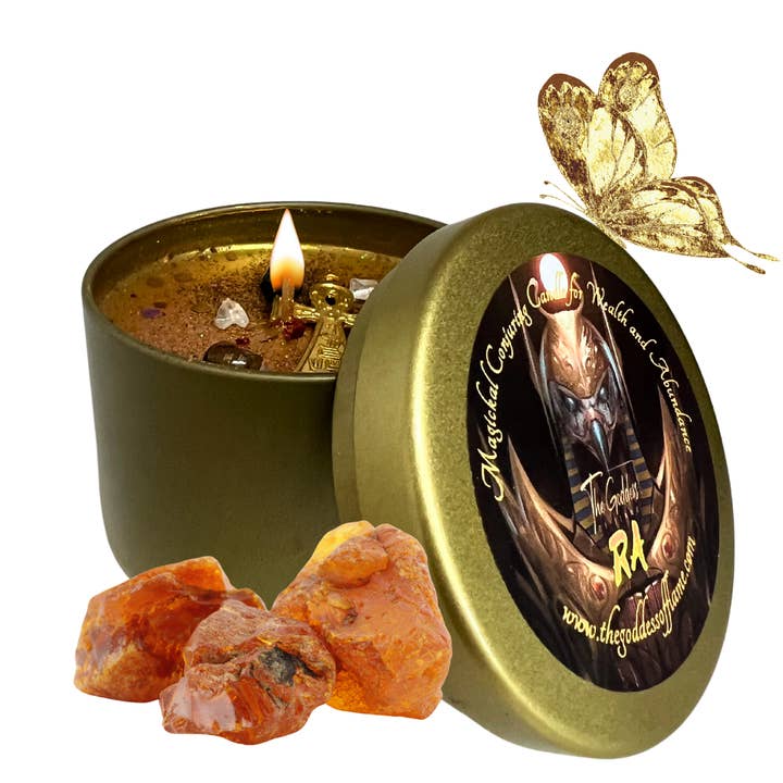 Ra Magic Candle for wholesale by The Goddess of Flame