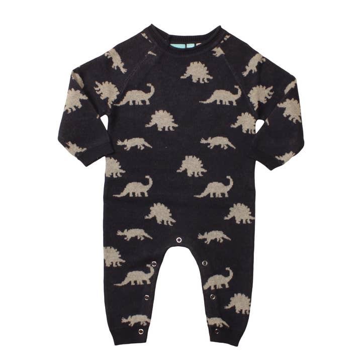 Dino Sweater Romper - Baby for wholesale by Bear Camp