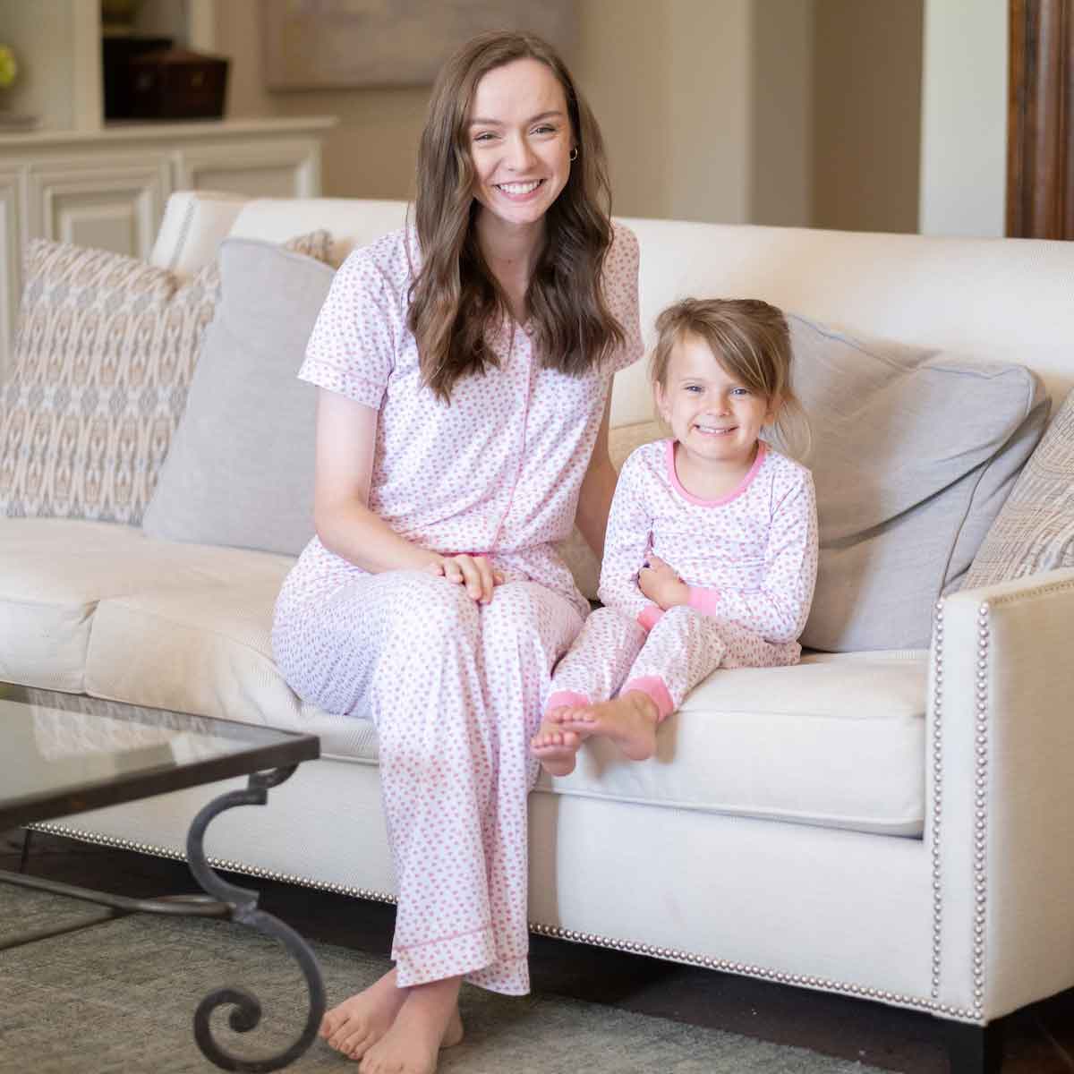 The Royal Standard - Vendita all'ingrosso Completo pigiama - Bambini - Pigiama Sweetheart Bianco/Rosa - Asst.2