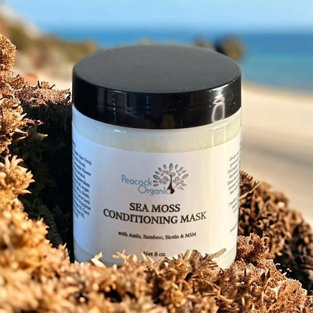 Peacock Organic - Wholesale Hair Shampoo - Sea Moss Strengthening Hair care