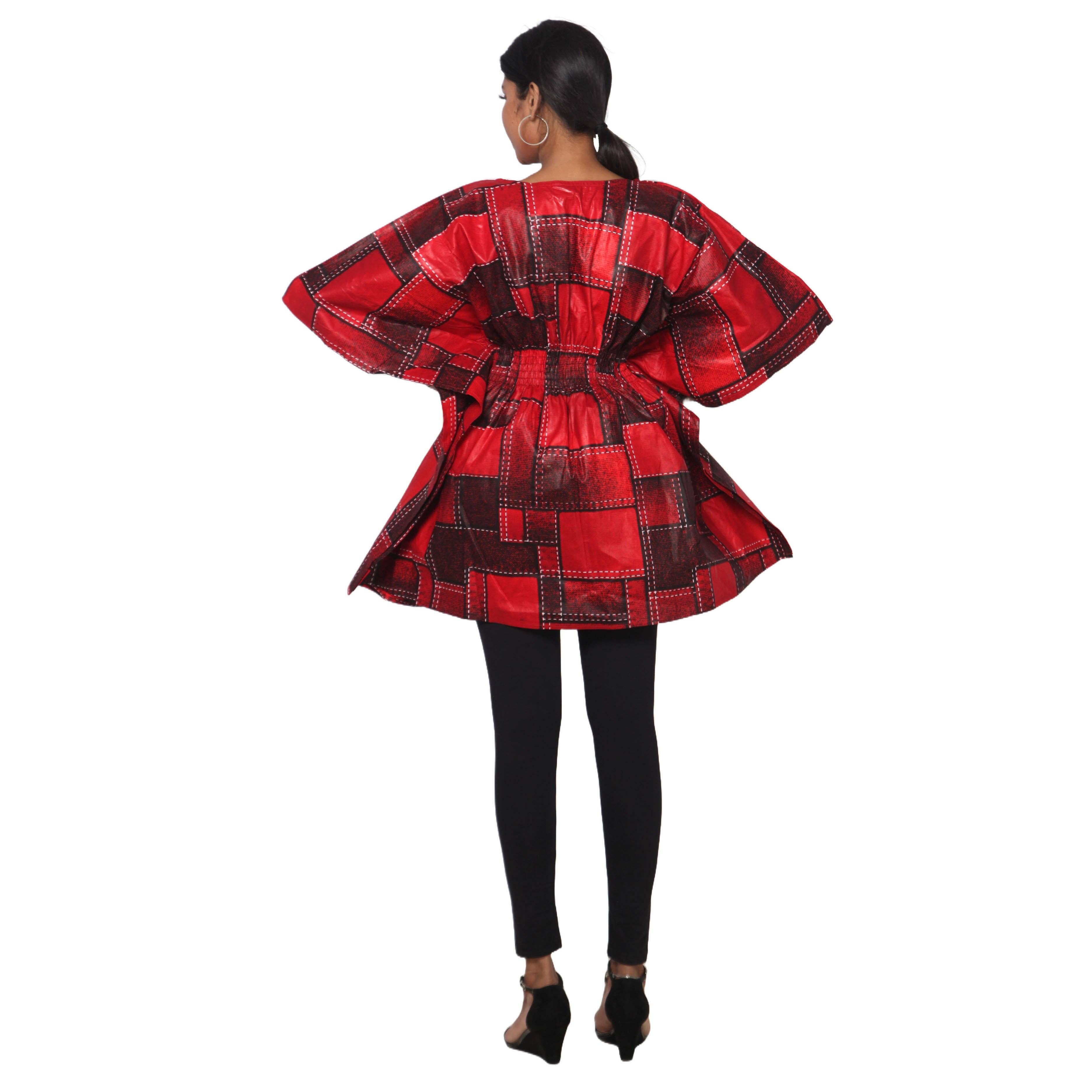 African Stars - Wholesale Kaftan - Women's - Women's Half Kaftan With Elastic Waist -- FI-P1440