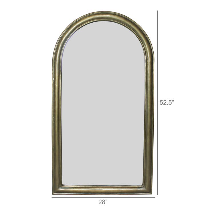 HomArt - Wholesale Wall Mirror - Arched Mirror, Brass1