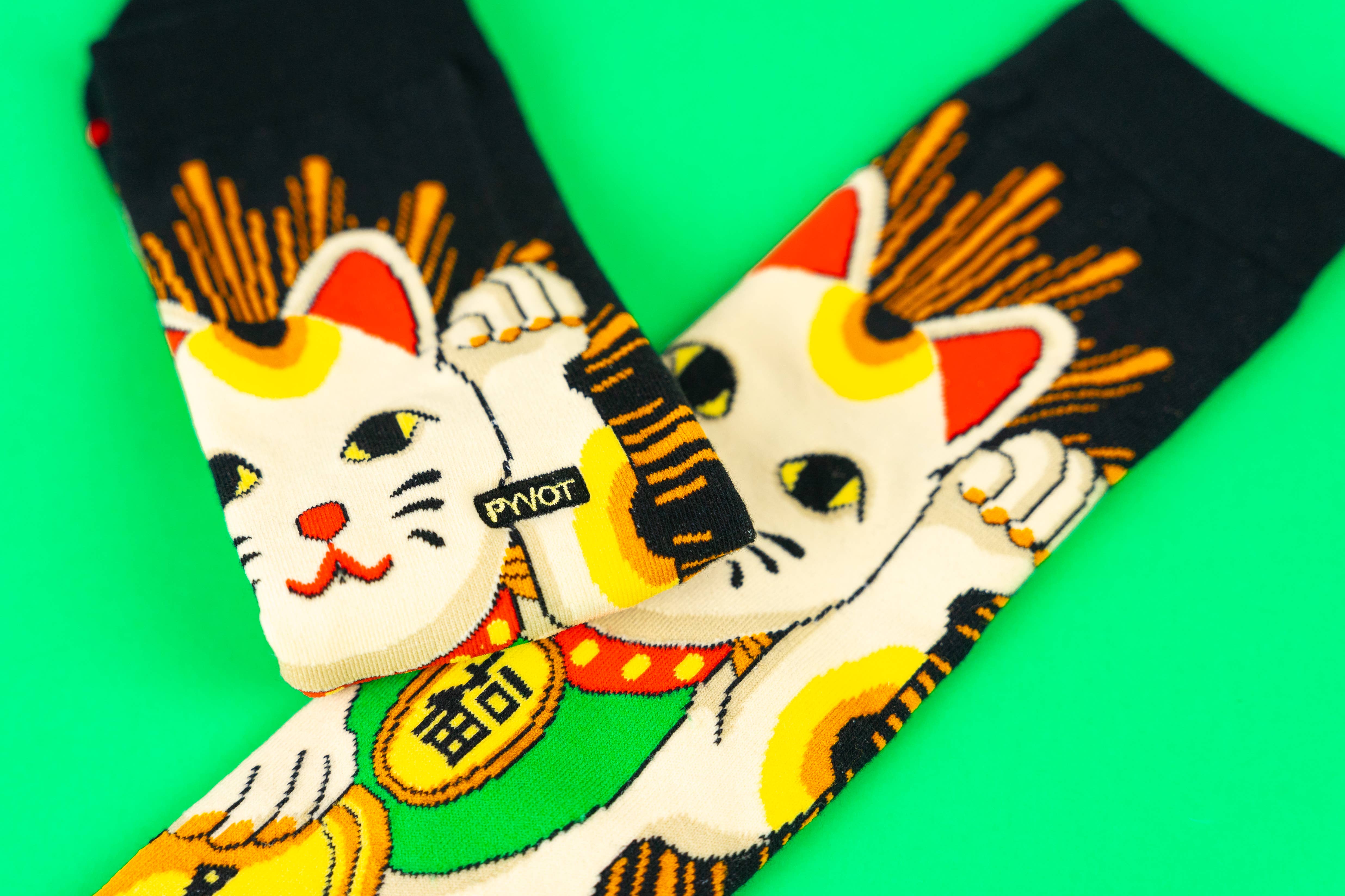 Pyvot - Wholesale Socks - Unisex - Paws of Luck Sock4