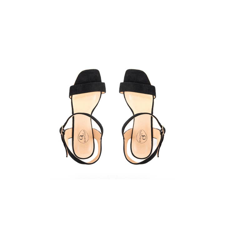 Gabylou - Vente Chaussures compensées – femme - Sandales compensées pieds larges ajustables H - Modele Vic