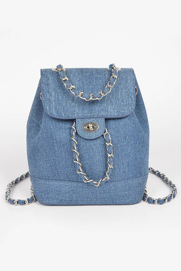 3AM BY H&D ACCESSORIES - Wholesale Backpack - Women's - Denim BackPack3