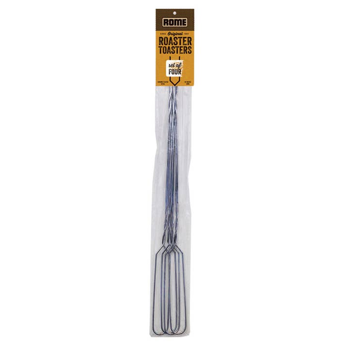 Rome Outdoor Cookware - Wholesale Kitchen Fork - Roaster Toaster Forks (in Packs of 4) by Rome #RT-12