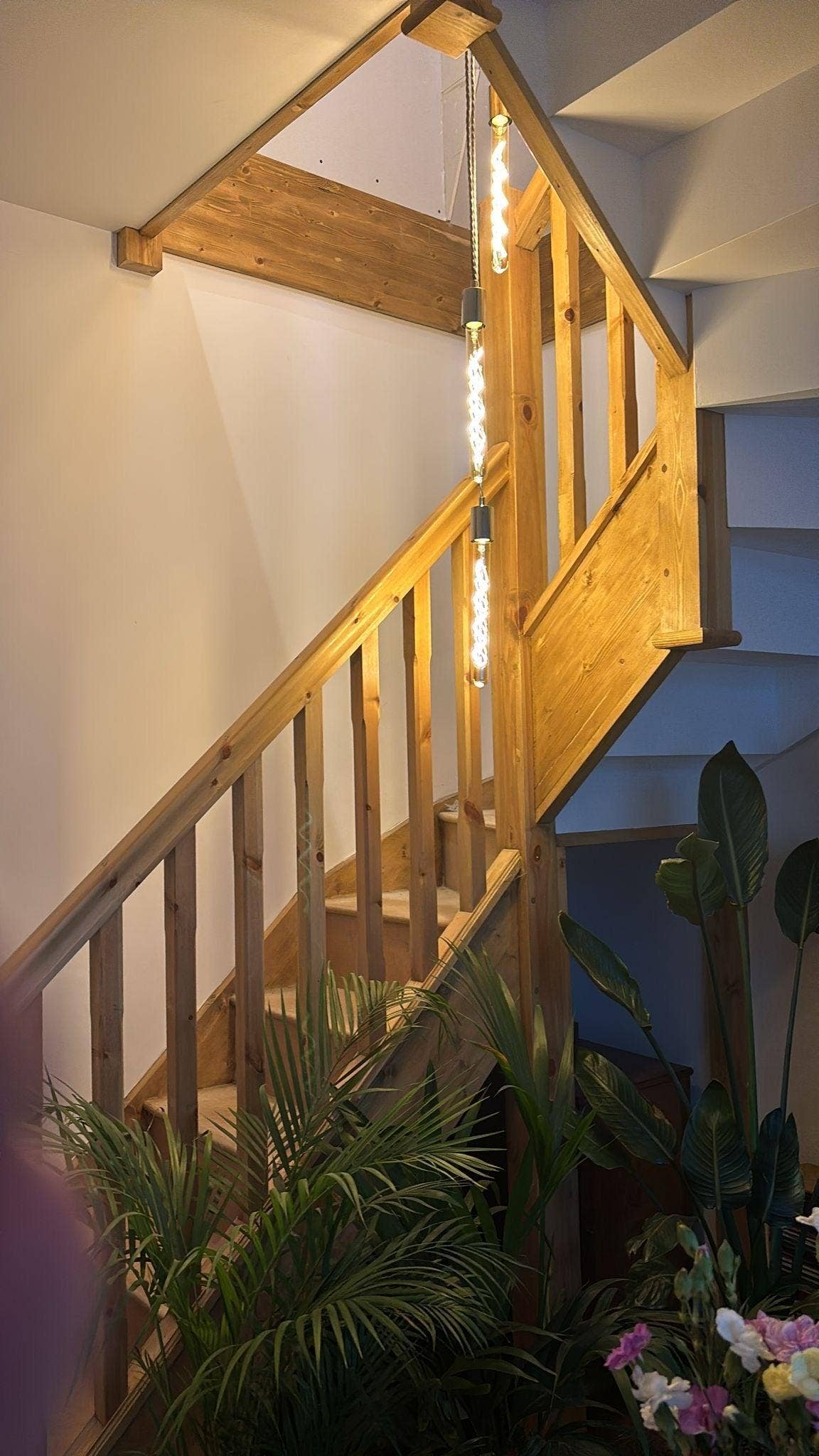 MooBoo Home - Vente Lustre/Suspension - Lustre Cascade Carré 9 ampoules5