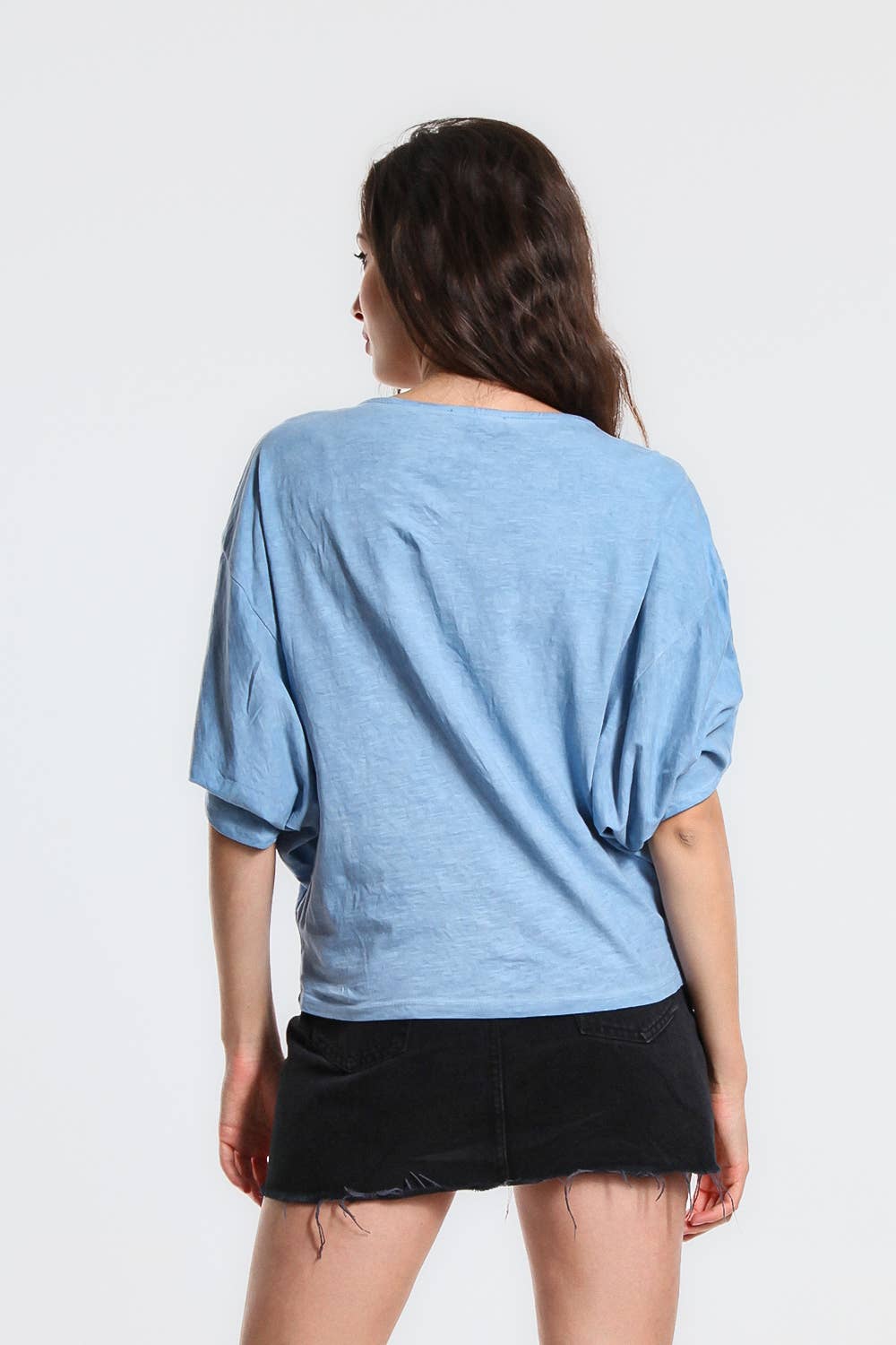 TINA Stephens Italy/Tees By Tina - Wholesale T-Shirt - Women's - Omaria Batwing Crop Top (BSS171)18