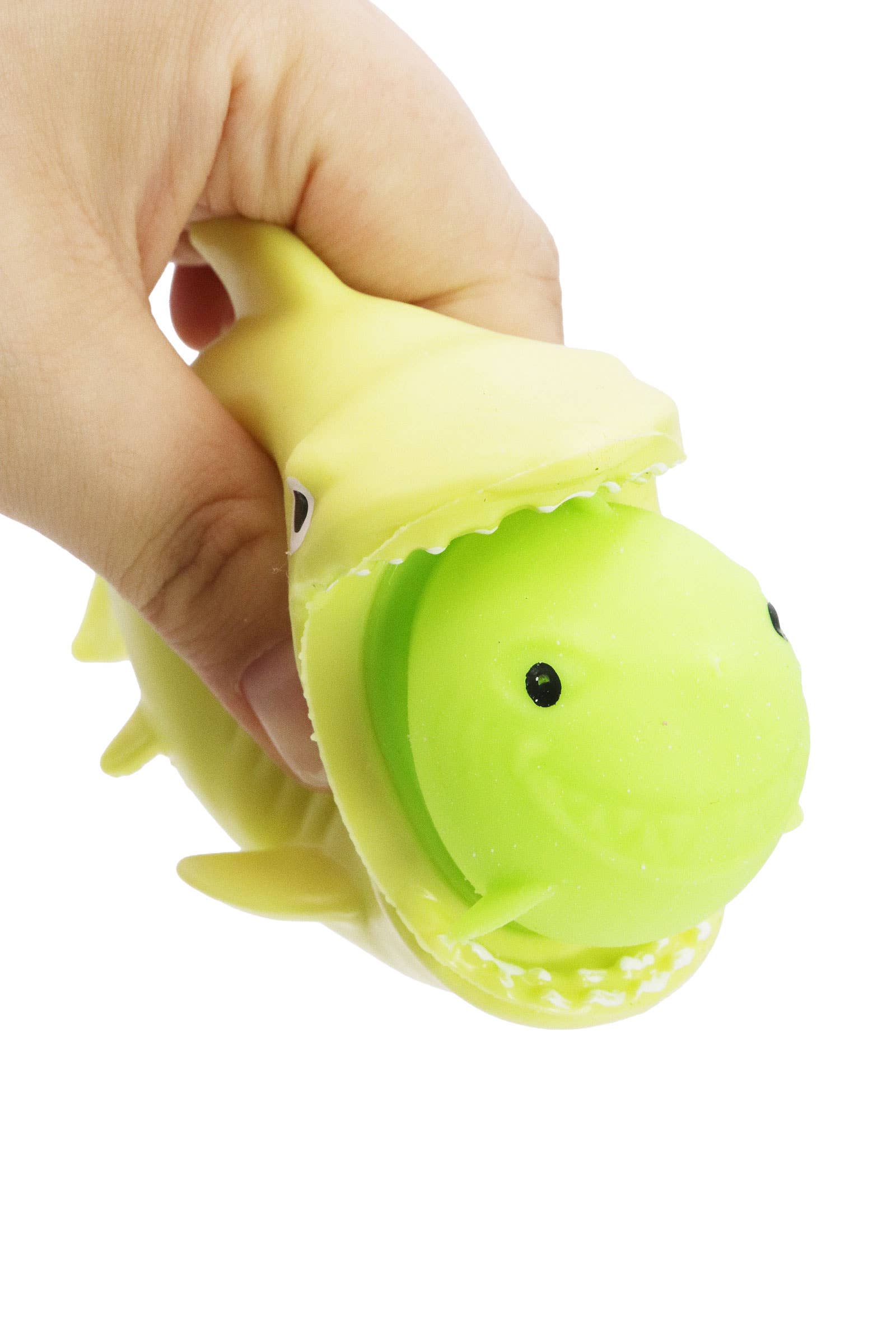 ASSORTED Shark Pop-up Squeeze Stretch Pull Squishy for wholesale on Faire8
