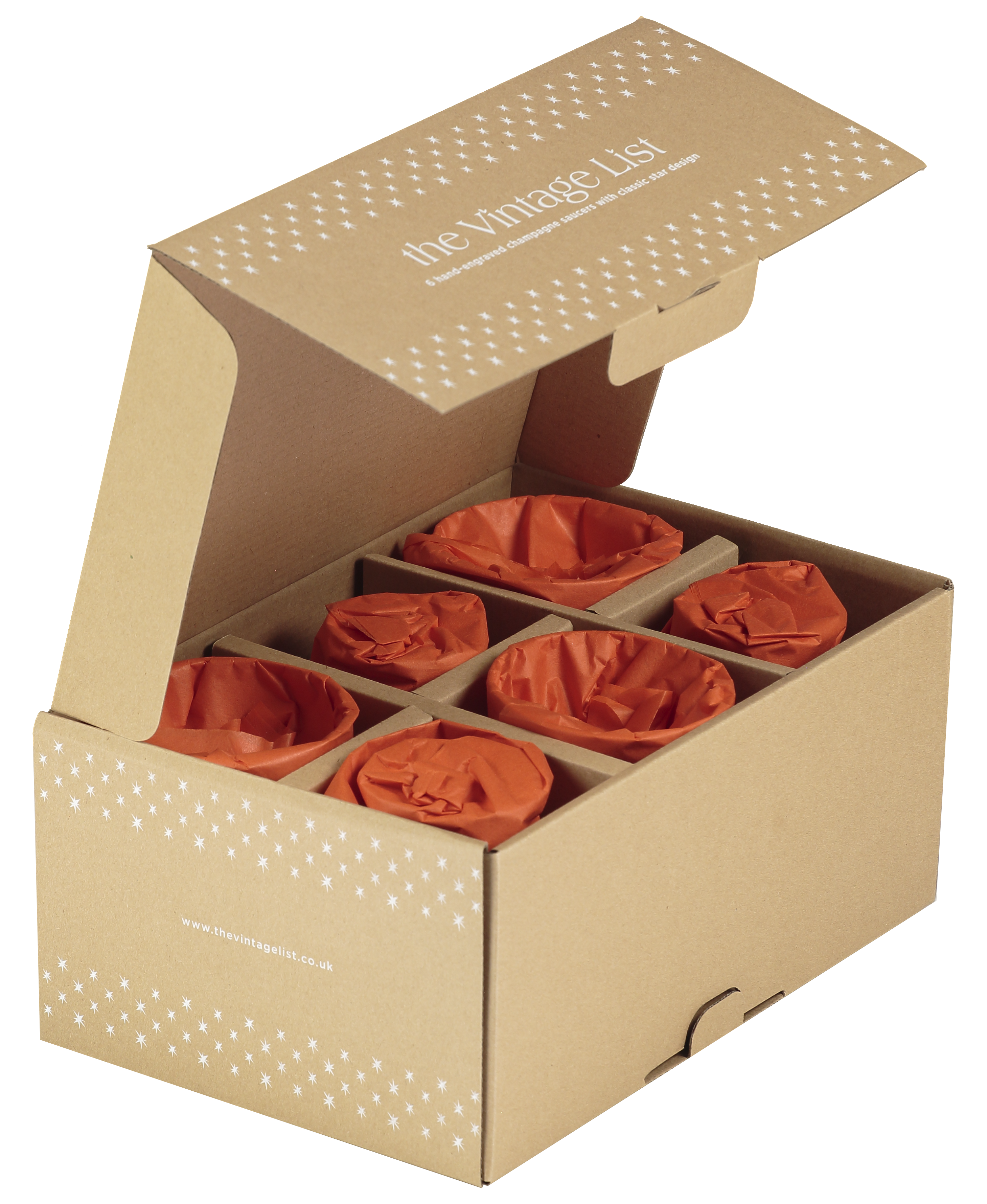 The Vintage List - Wholesale Cocktail/Liquor Glass - Crystal Liqueur Glasses with Stars Design2