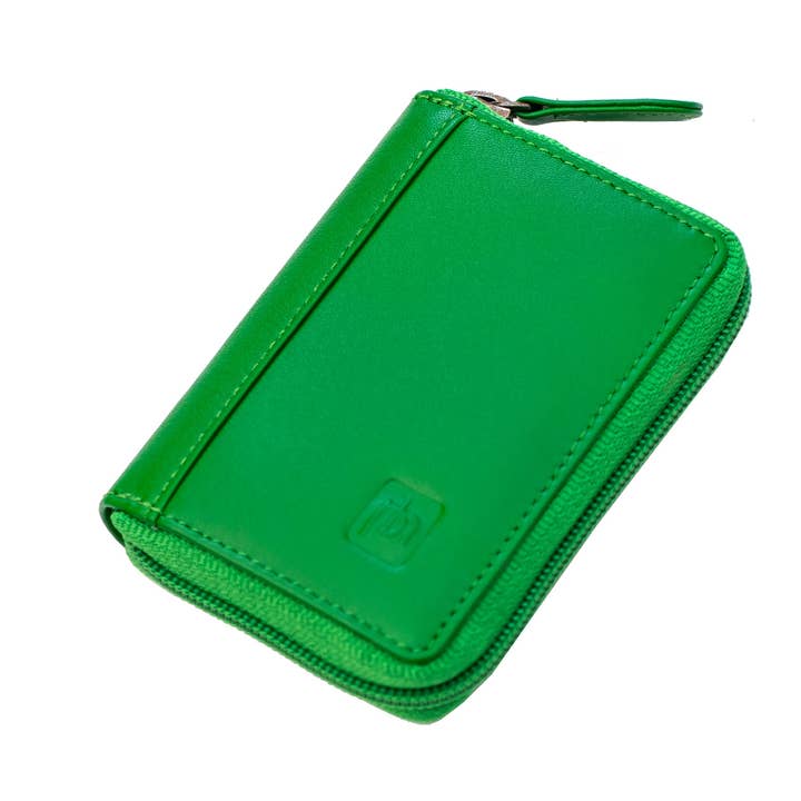 PRIMEHIDE - Wholesale Card Holder - Unisex - Concertina Leather RFID Credit Card Holder - 78069