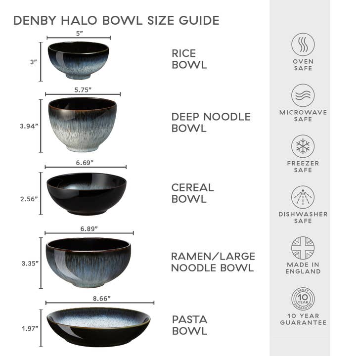 Denby - Wholesale Bowl - Halo Ramen Large Noodle Bowl