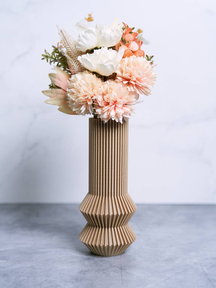 ZEPHYR™ Cream Vase for wholesale by Woodland Pulse