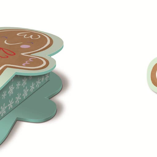 Maison Royal Garden - Wholesale Decorative Box - Christmas rectangular cutout box - Gingerbread