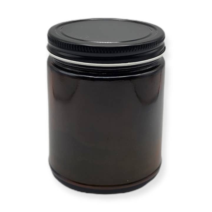 Pumpkin Pie Spice - 8oz Amber Jar for wholesale by NV Candles