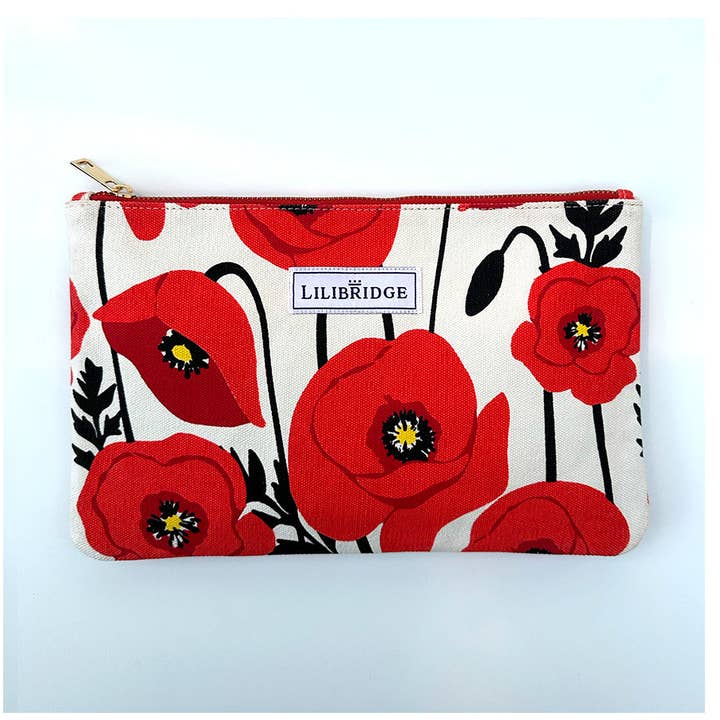 The Lilibridge Clutch, Poppy for wholesale by Lilibridge
