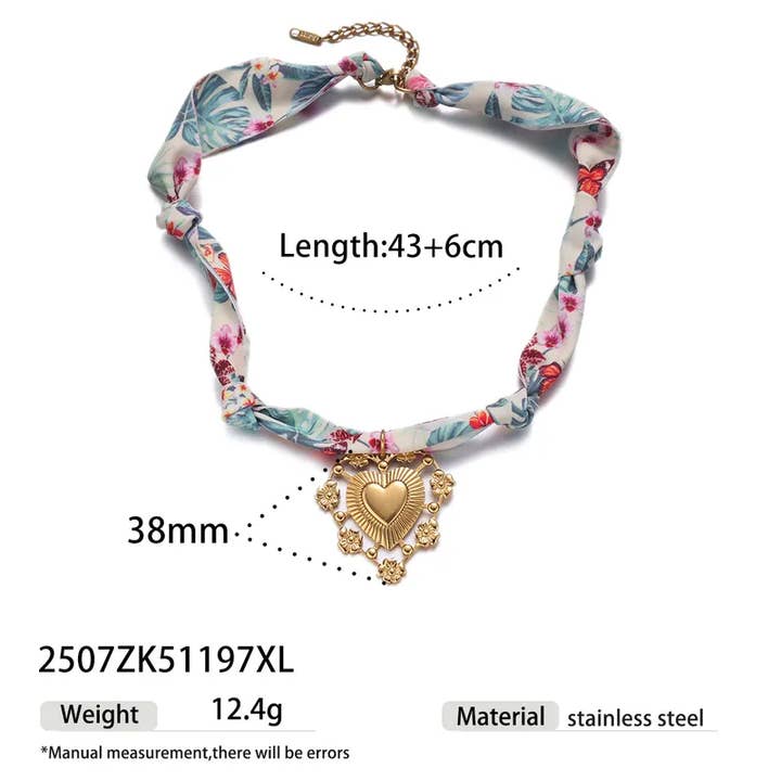 Sweet Cherry Sky - Wholesale Pendant/Charm Necklace - Bandana Necklace with Charm Pendants Jewelry6