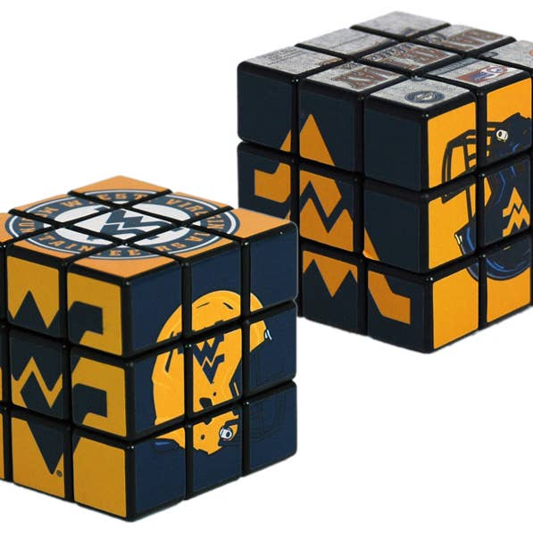 West Virginia Mountaineers Toy Puzzle Cube for wholesale by Jenkins Enterprises