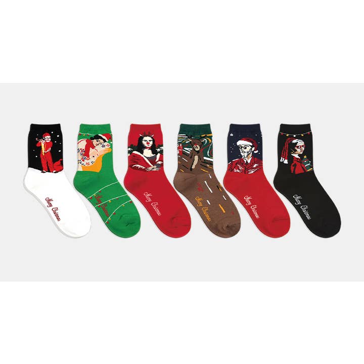 Comfortarians - Wholesale Socks - Women's - Womens Fun Christmas Socks, Holiday gift