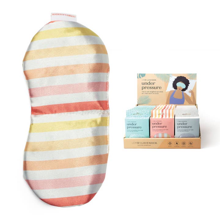 DM Merchandising - Vendita all'ingrosso Maschera per dormire - Maschera per gli occhi ponderata alla lavanda al limone