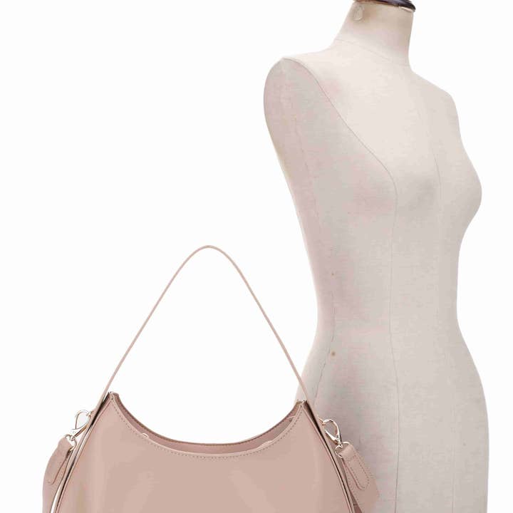 Isabelle Handbags – Großhandel Schultertasche – Damen – HL20626 Crescent Scrunched Schultertasche6