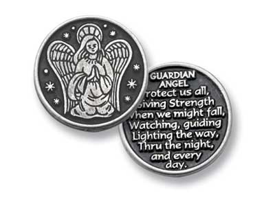 Abbey + CA Gift - Wholesale Keepsake Coin/Token - Guardian Angel Token2